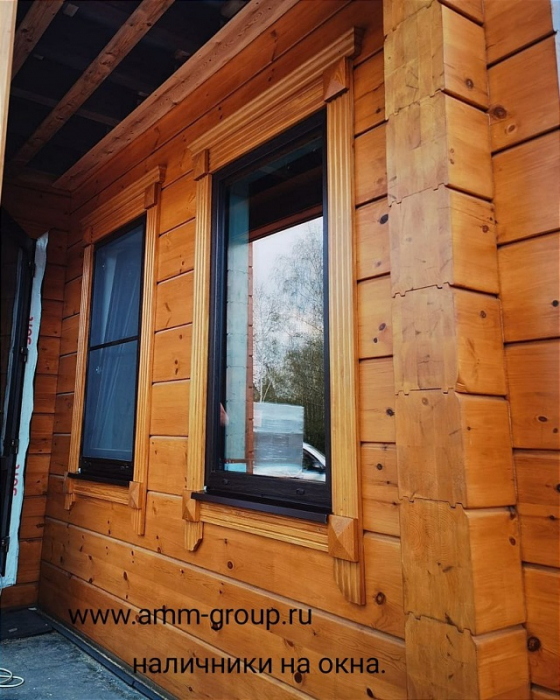 Деревянные наличники на окна и двери2