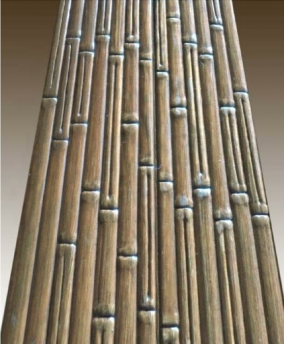 Вагонка с тиснением Бамбук5
